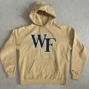 Champion Beige Hoodie with WF Emblem